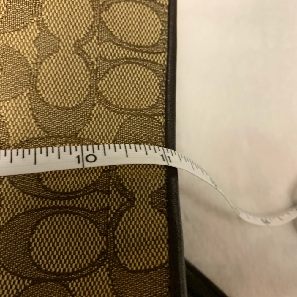 Coach Phoebe large handbag NWT brown/khaki - Picture 7 of 8